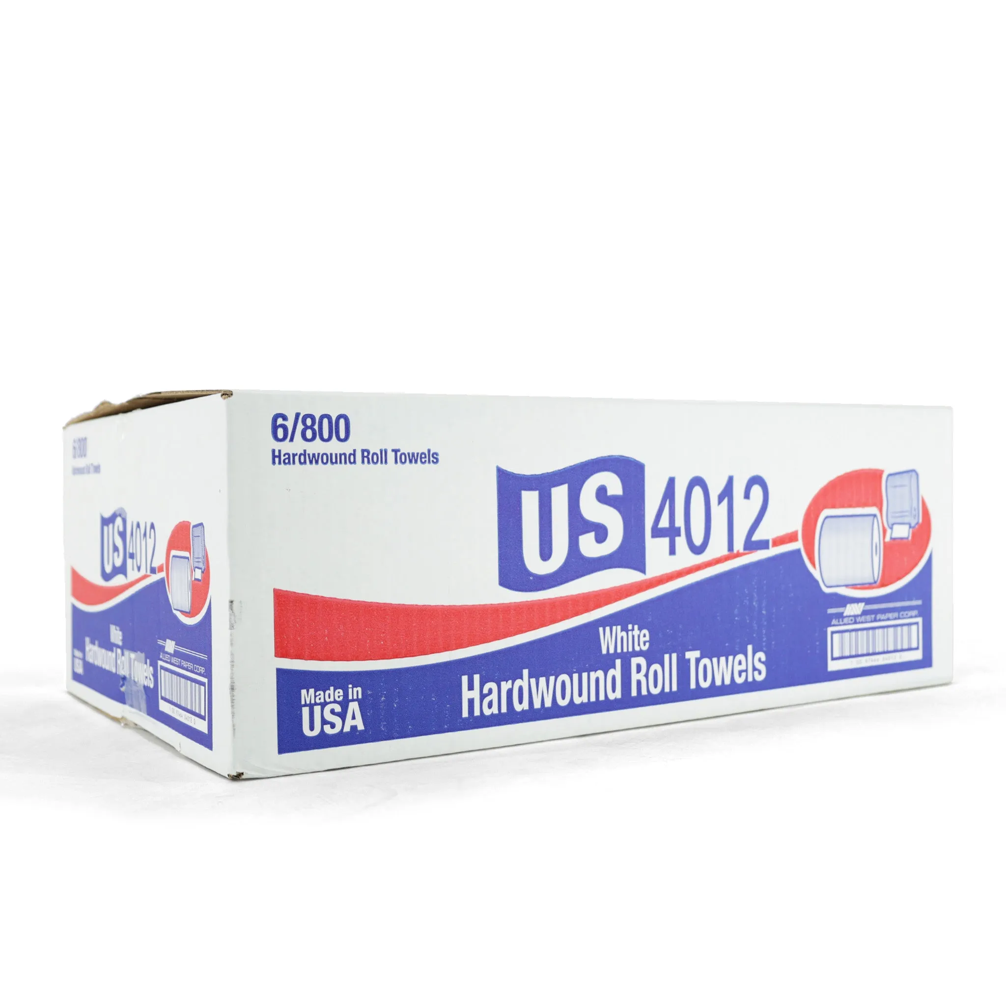 800' White Roll Towel (6/case)