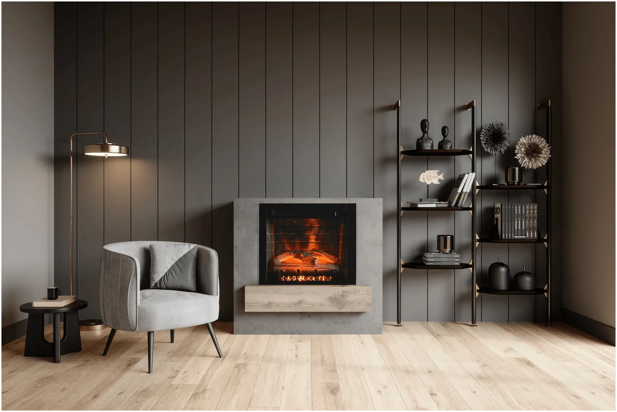 Amantii Classic Edition 33 Electric Fireplace by Fire & Ice