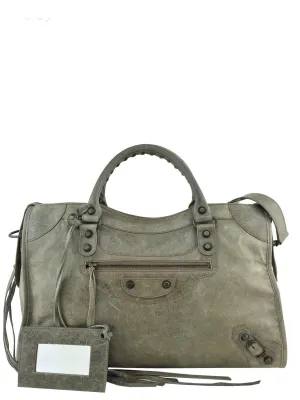 Balenciaga Agneau Classic City Leather Handbag – Timeless Chic Designer Tote with Iconic Style