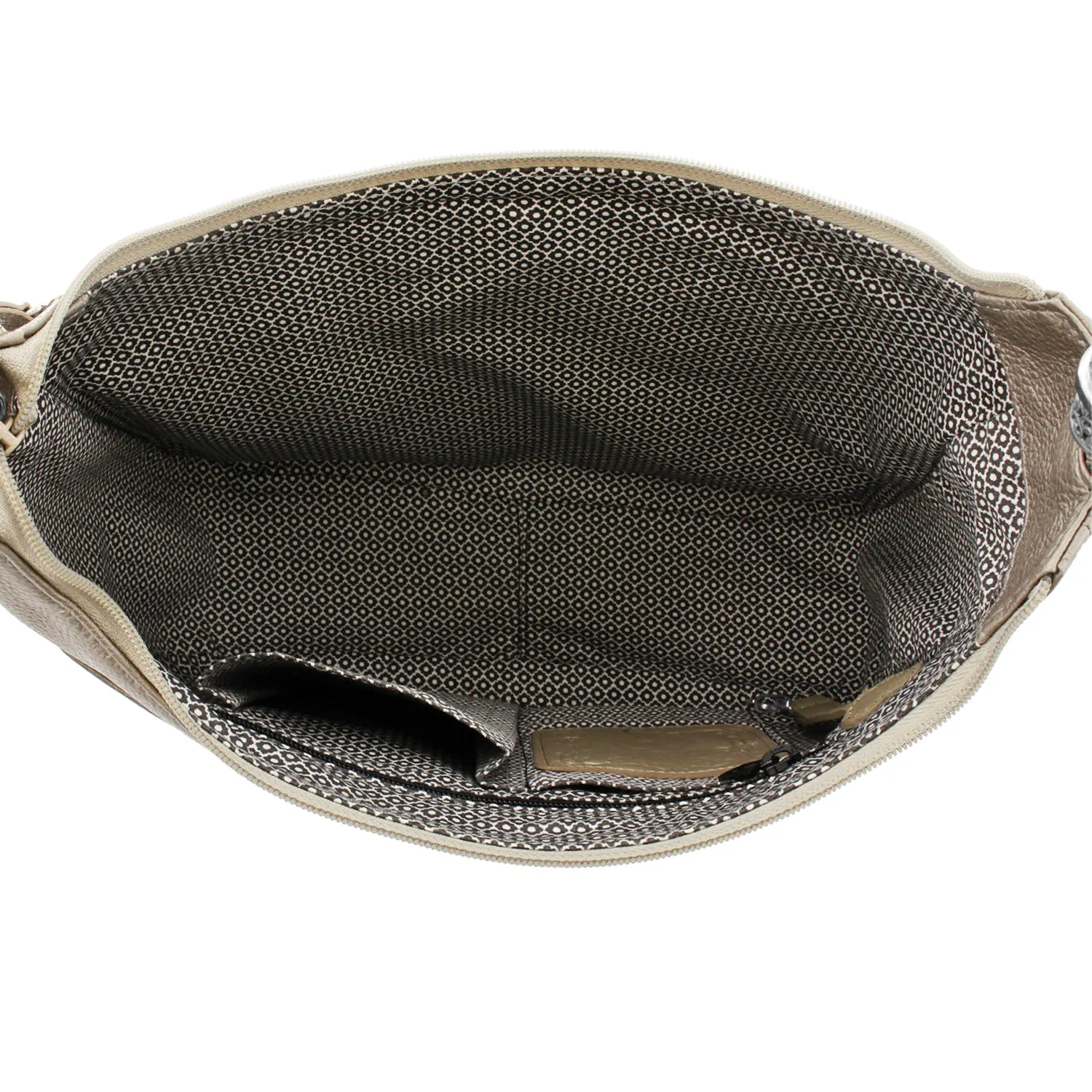 Barbados Ziptop Hobo | Zinc Pearl