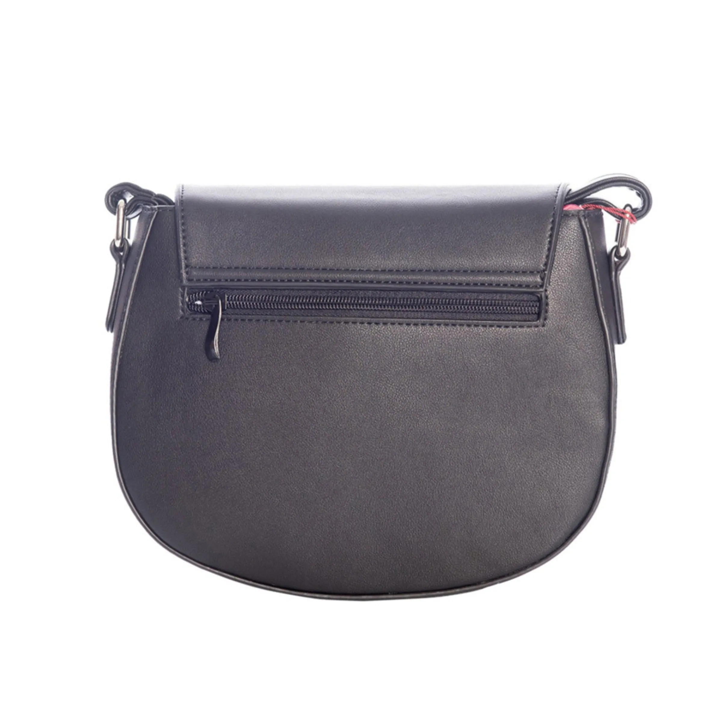 Black and White Bow Crossbody