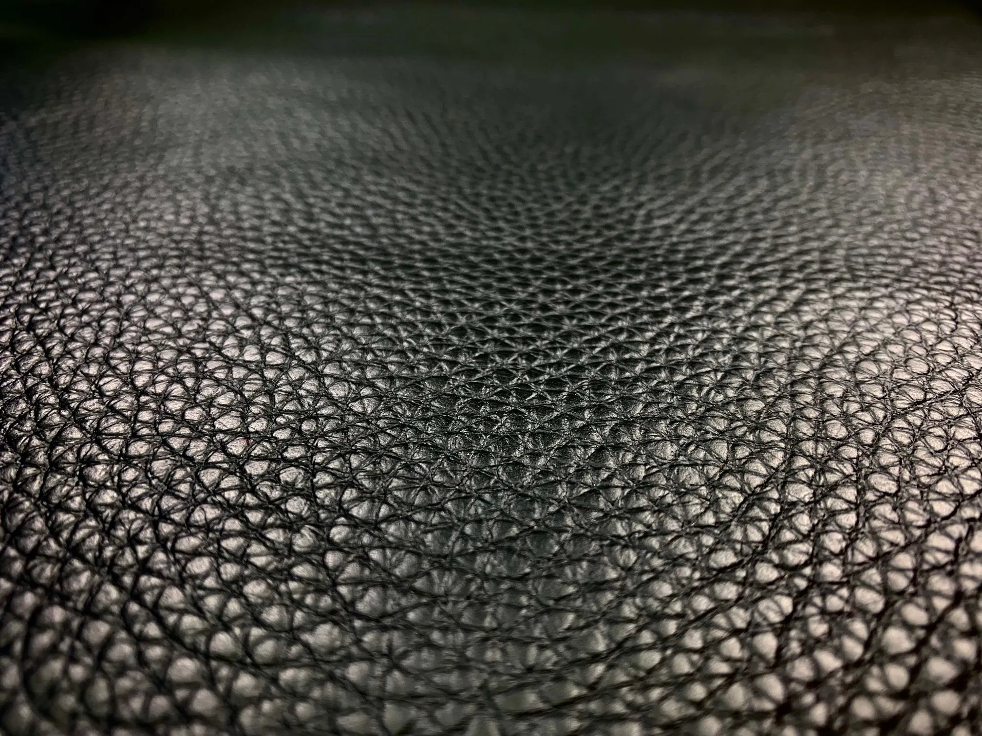 Black Dollaro Buffalo Upholstery Hide