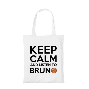 Bruno Mars Tote Bag - Keep Calm