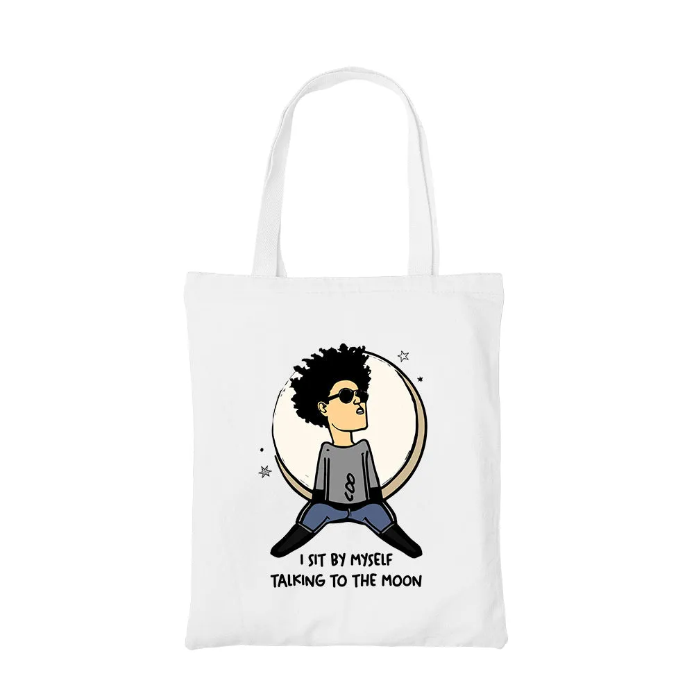 Bruno Mars Tote Bag - Talking To The Moon