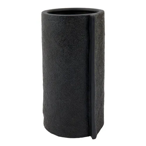 BURLAP VASE