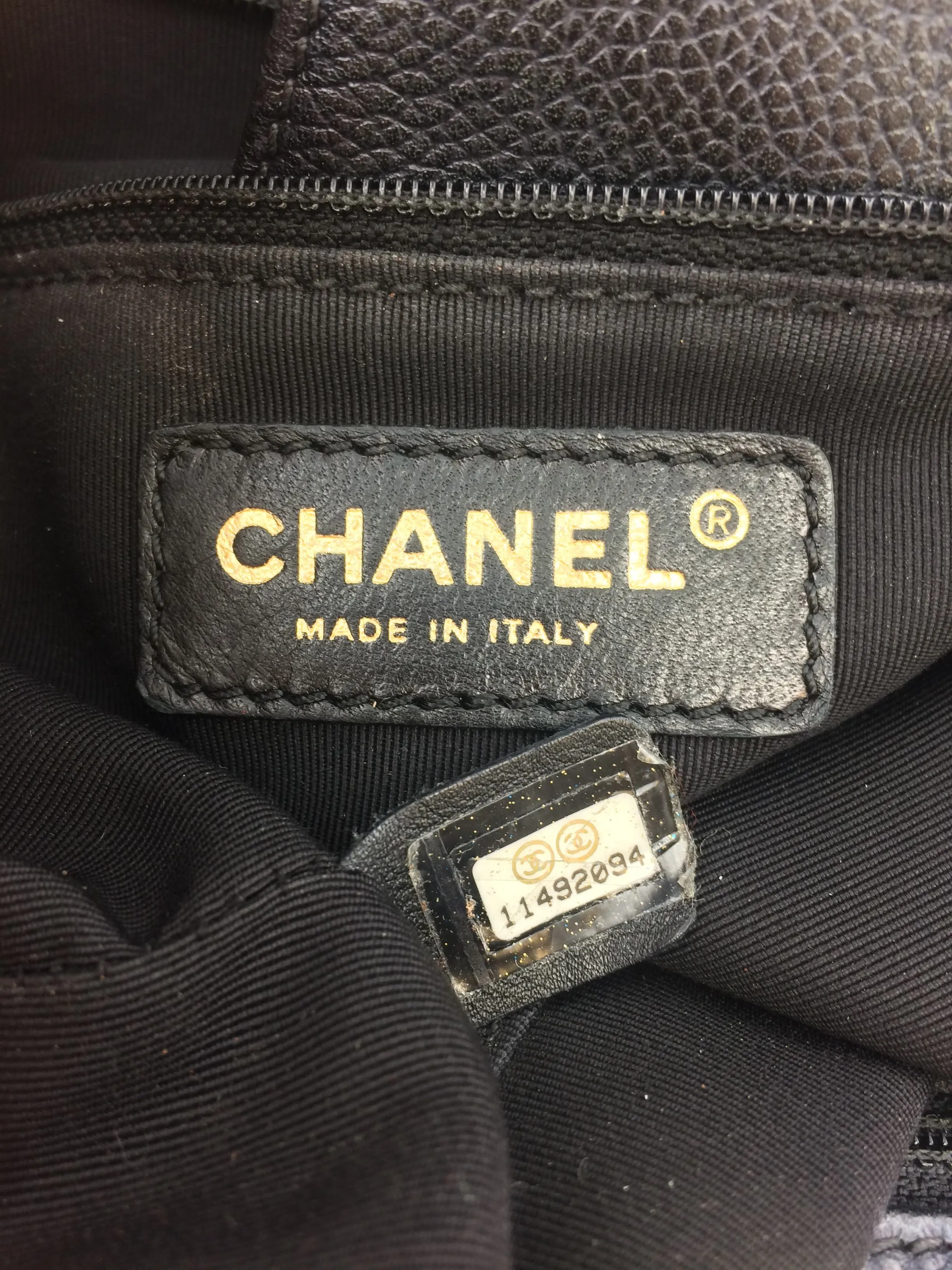 Chanel Cerf Tote Bag in Luxurious Caviar Leather
