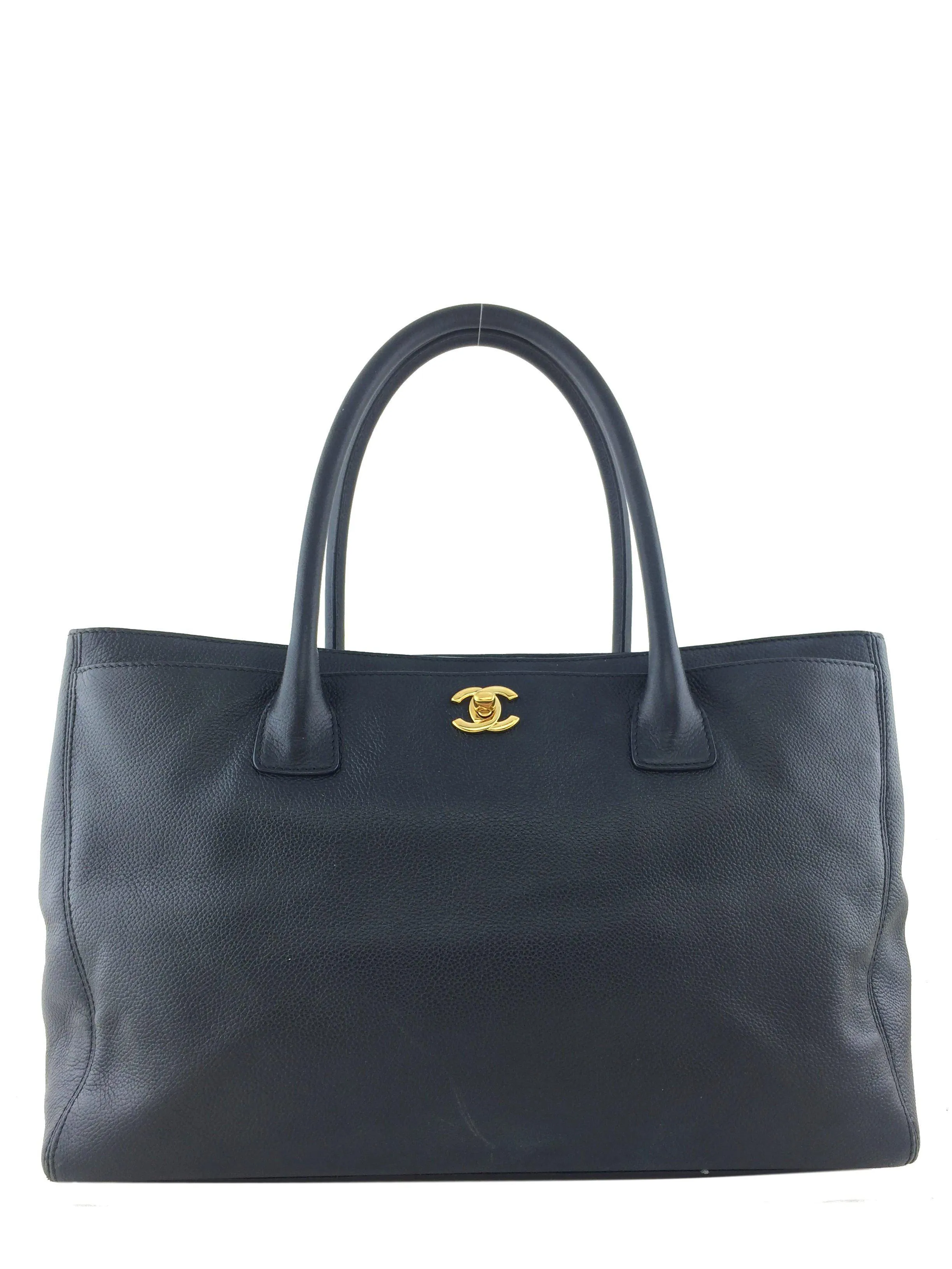 Chanel Cerf Tote Bag in Luxurious Caviar Leather