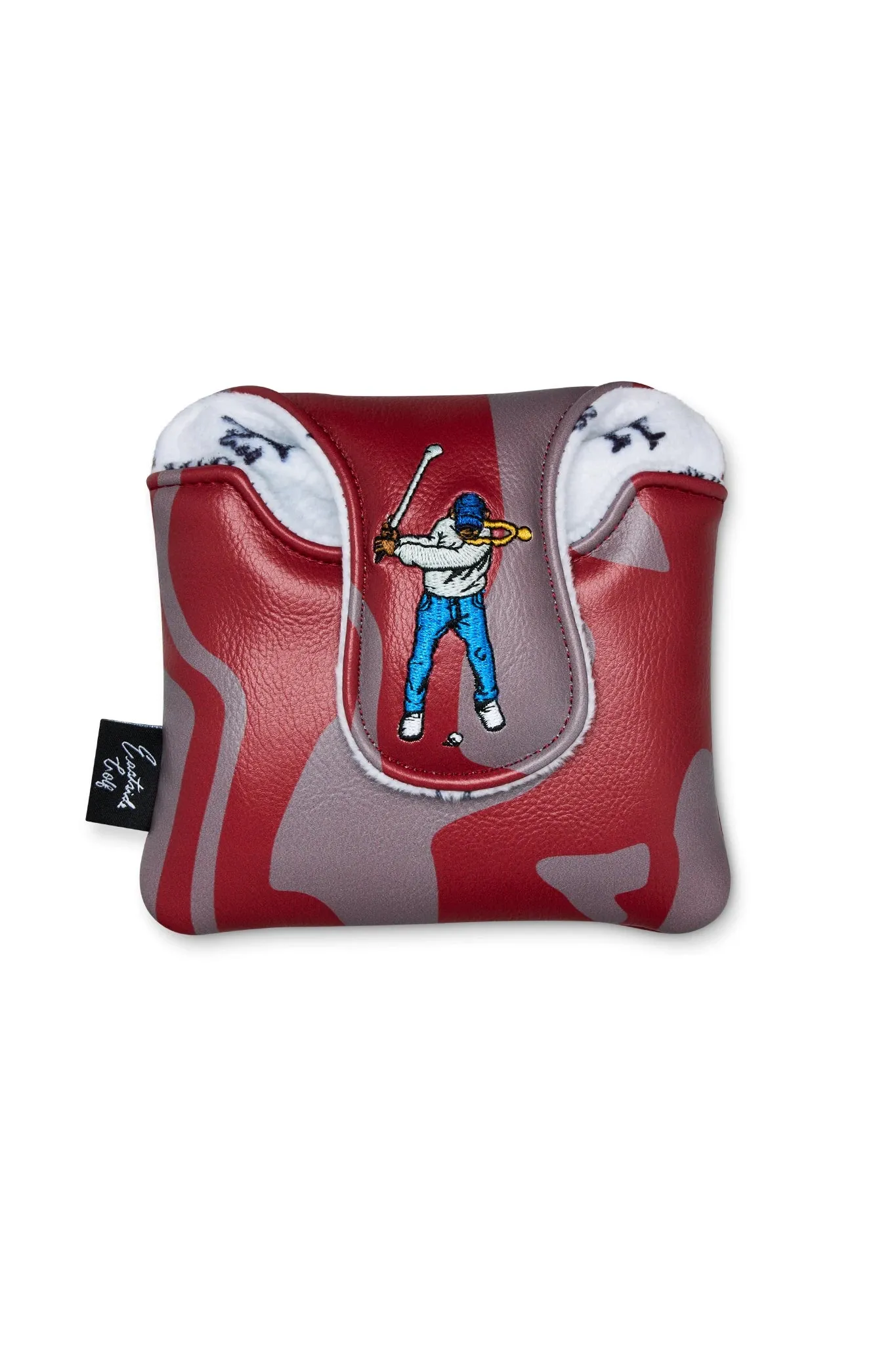 Charcoal/Red Mallet Headcover