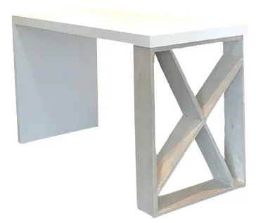 Custom "X" Desk