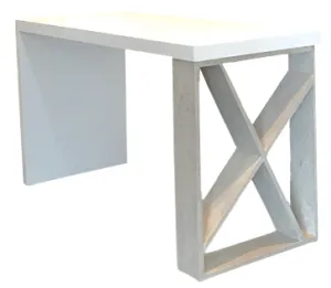 Custom "X" Desk