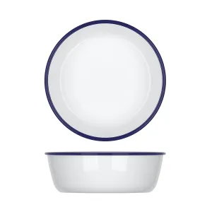 Enamel Melamine Athens Bowl 22.5 x 7.5cm - Pack 6