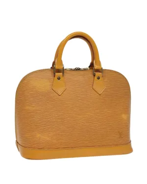 Epi Leather Alma Hand Bag with Classic Design