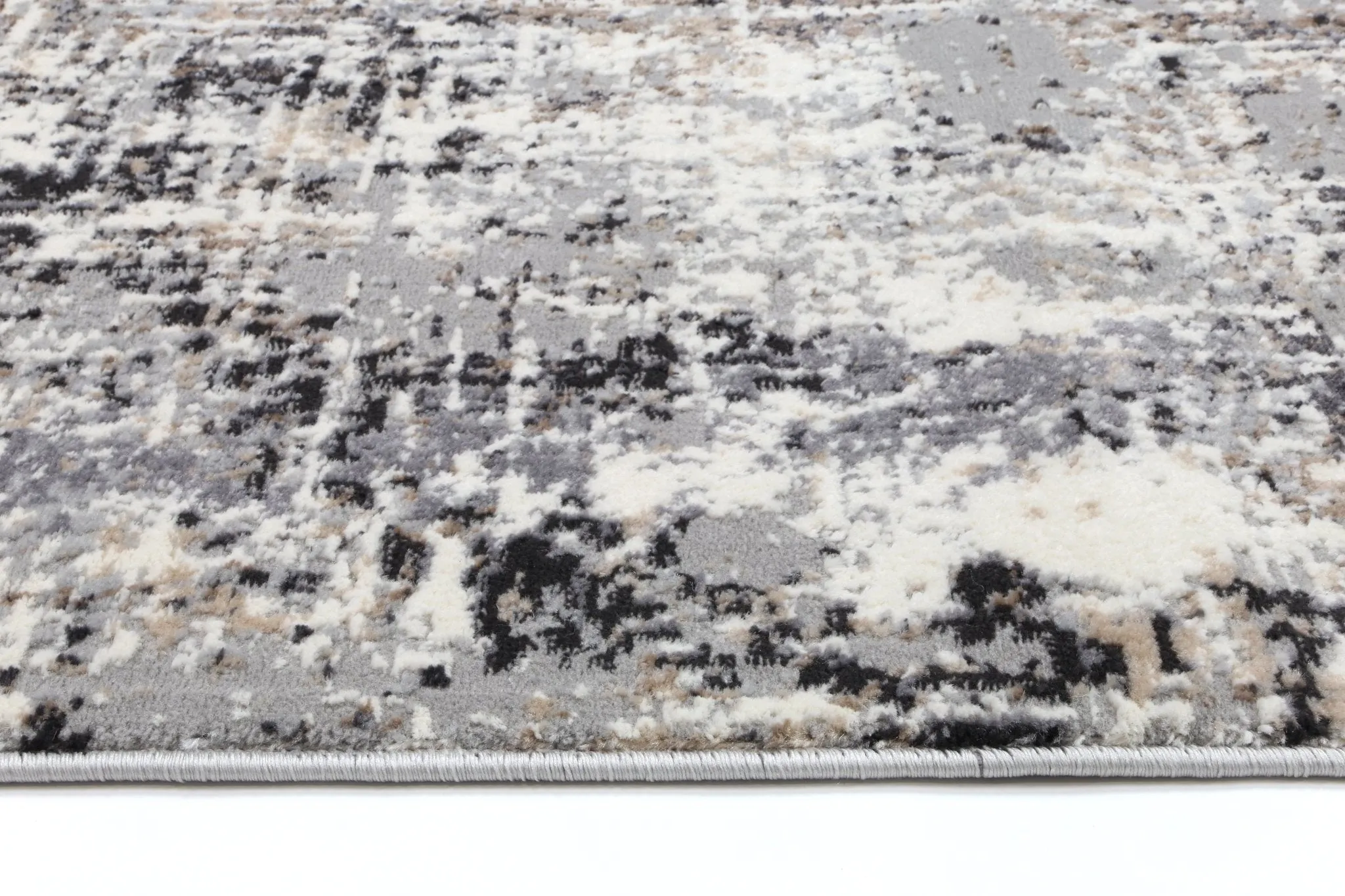 Expressions Grey Modern Rug