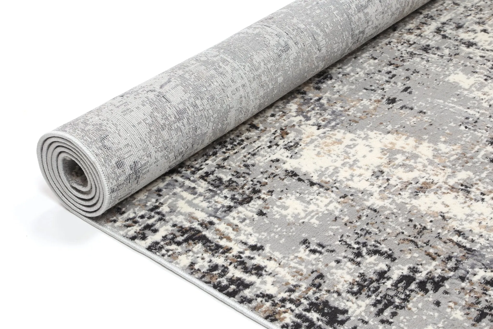 Expressions Grey Modern Rug