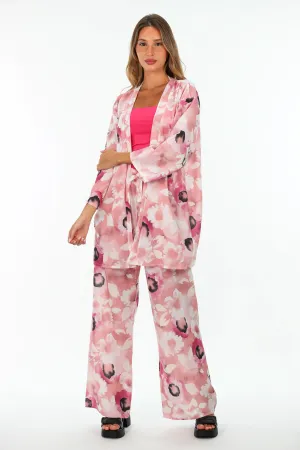Floral Printed Linen Summer Set