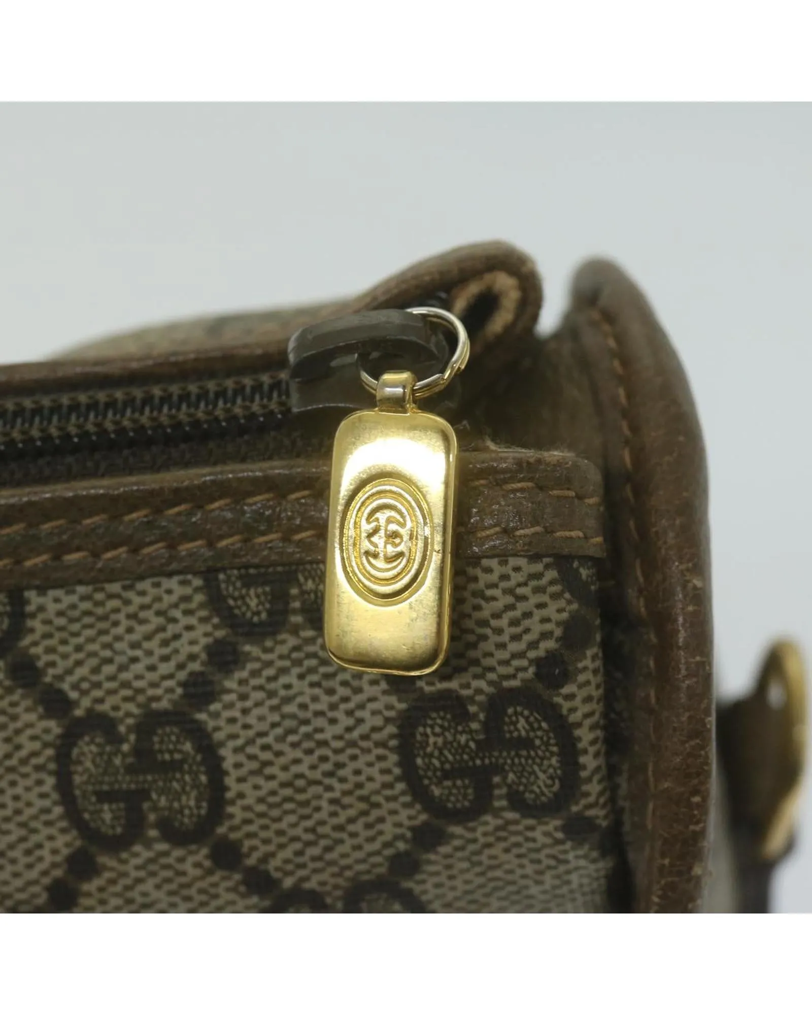 GG Supreme Web Hand Bag with Red Accents