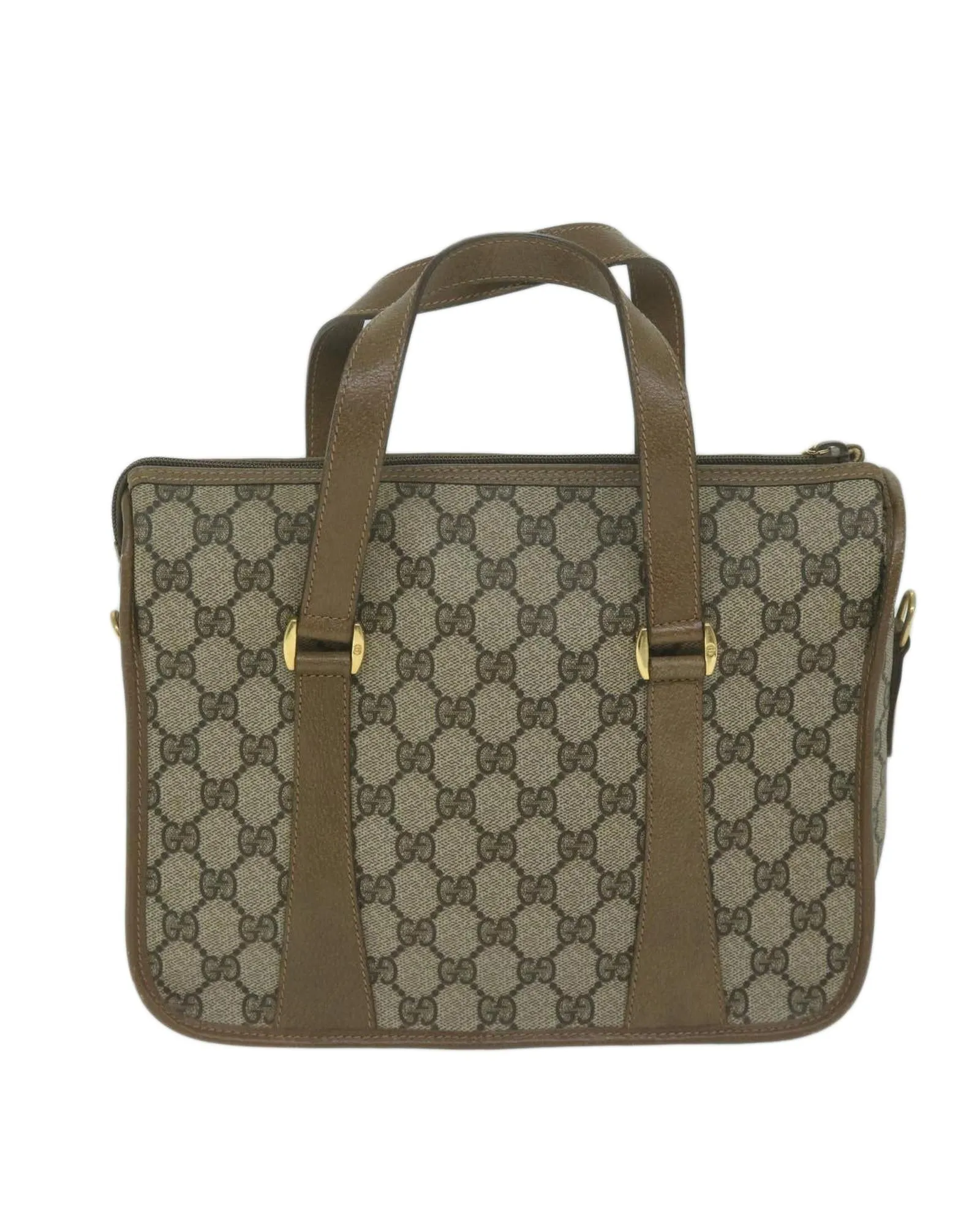 GG Supreme Web Hand Bag with Red Accents