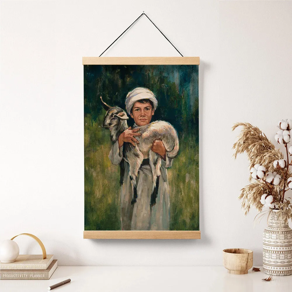 Gift To The King Portrait Hanging Canvas Wall Art - Christmas Gift - Religious Canvas