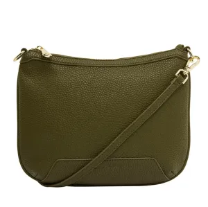 Glendale Crossbody | Khaki Pebble