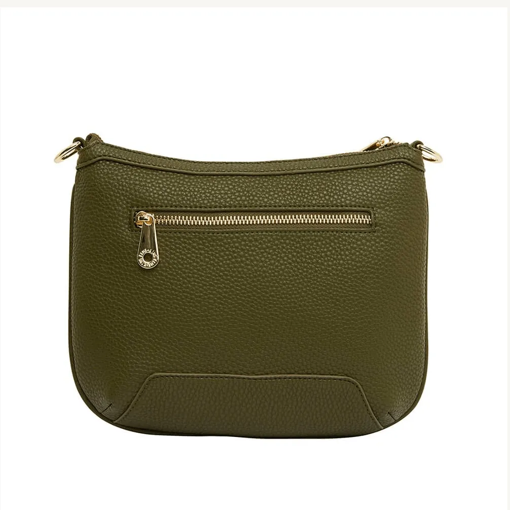 Glendale Crossbody | Khaki Pebble