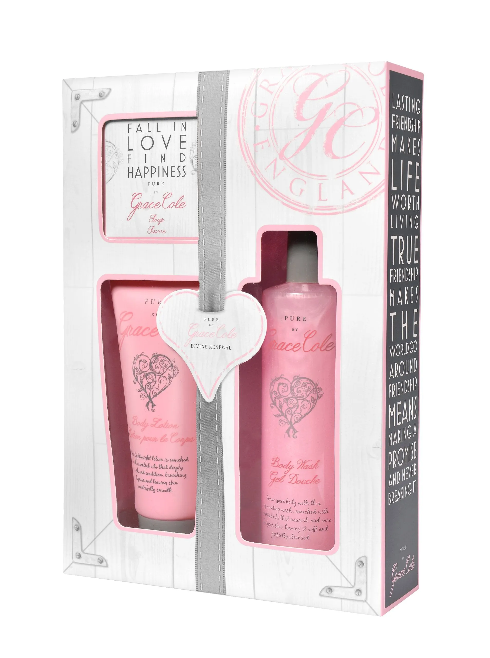 Grace Cole Bathing Discovery Body Wash 250ml/ Body Lotion 150ml/ Soa 100g