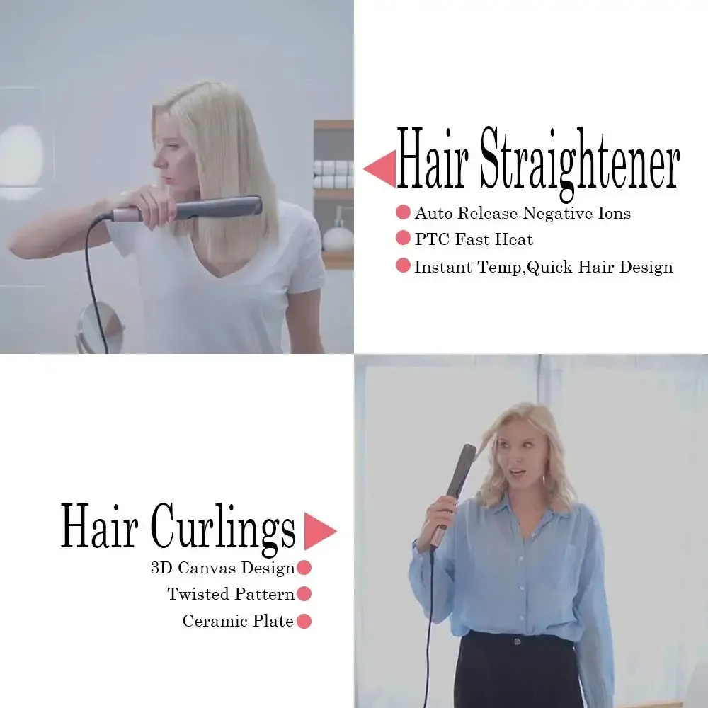 Hair Straightener Stylish Curler