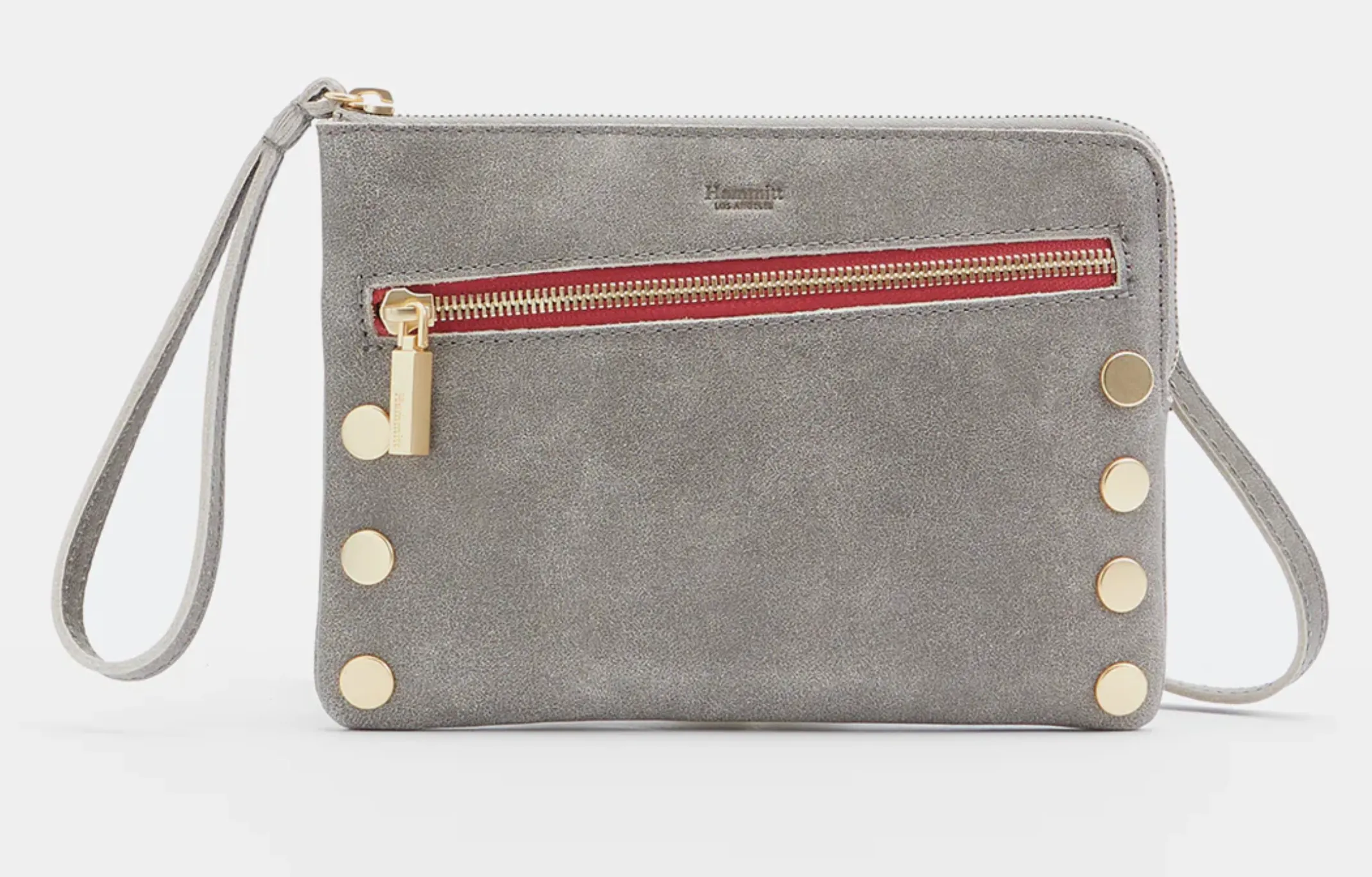 Hammitt Nash Small in Pewter/Brushed Gold