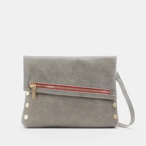 Hammitt VIP Medium Crossbody Clutch in Pew Brushed Gold