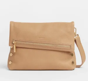 Hammitt VIP Medium Crossbody Clutch in Toast Tan