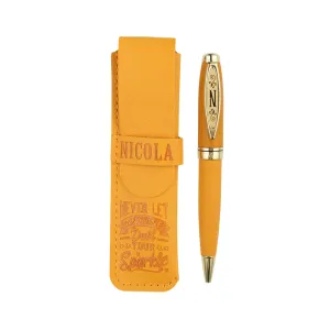 History & Heraldry Personalised Bamboo Signature Pens - Nicola