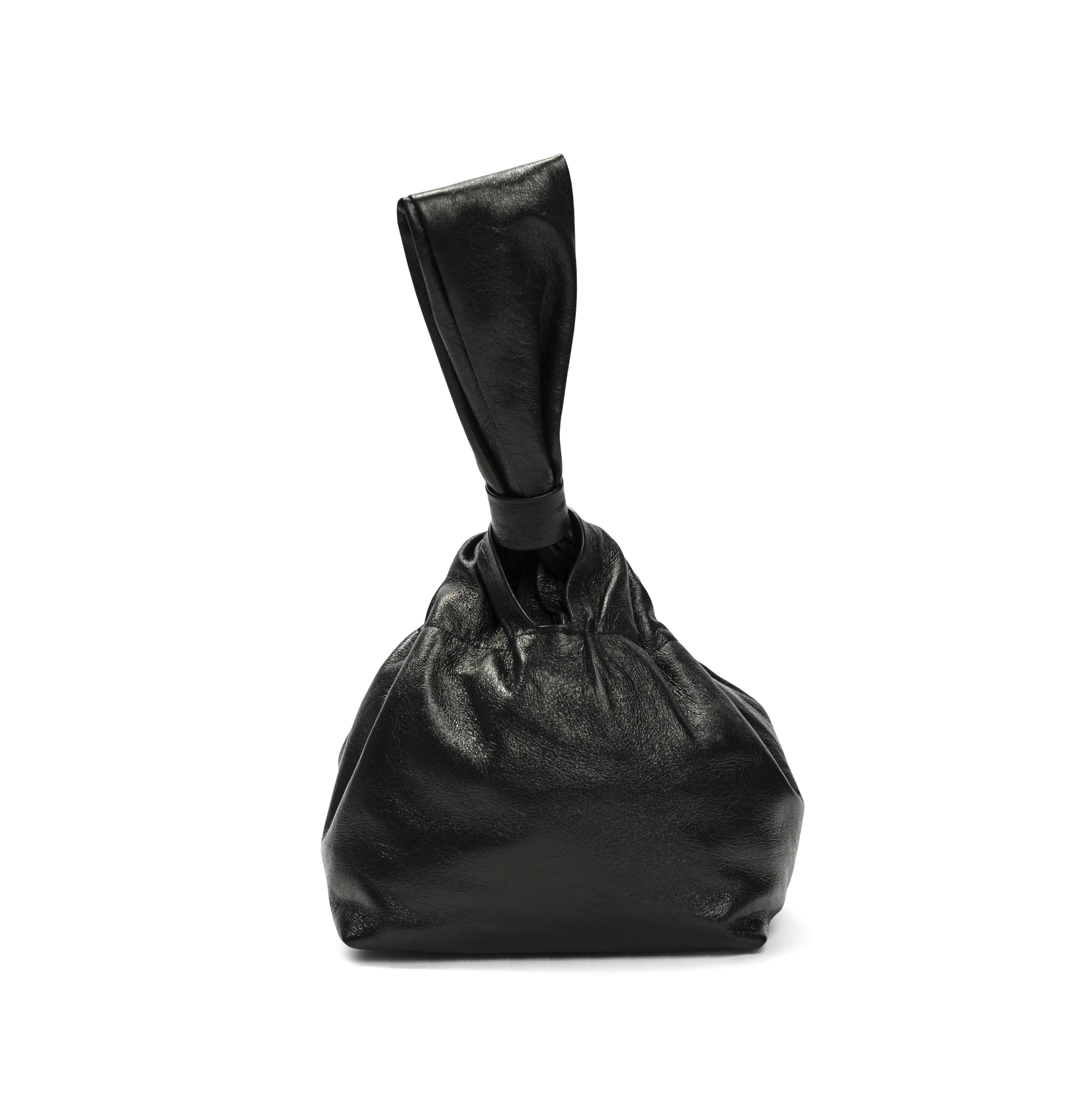 Lemiz - Mariposa Bucket Bag in Black Metallic