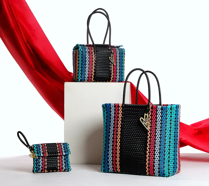 Maria Victoria | Blaze DI | Upcycled, Handwoven, Clutch