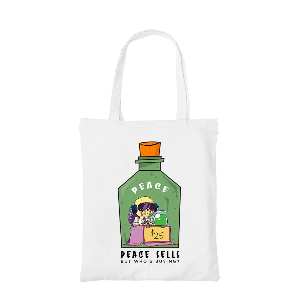 Megadeth Tote Bag - Peace Sells