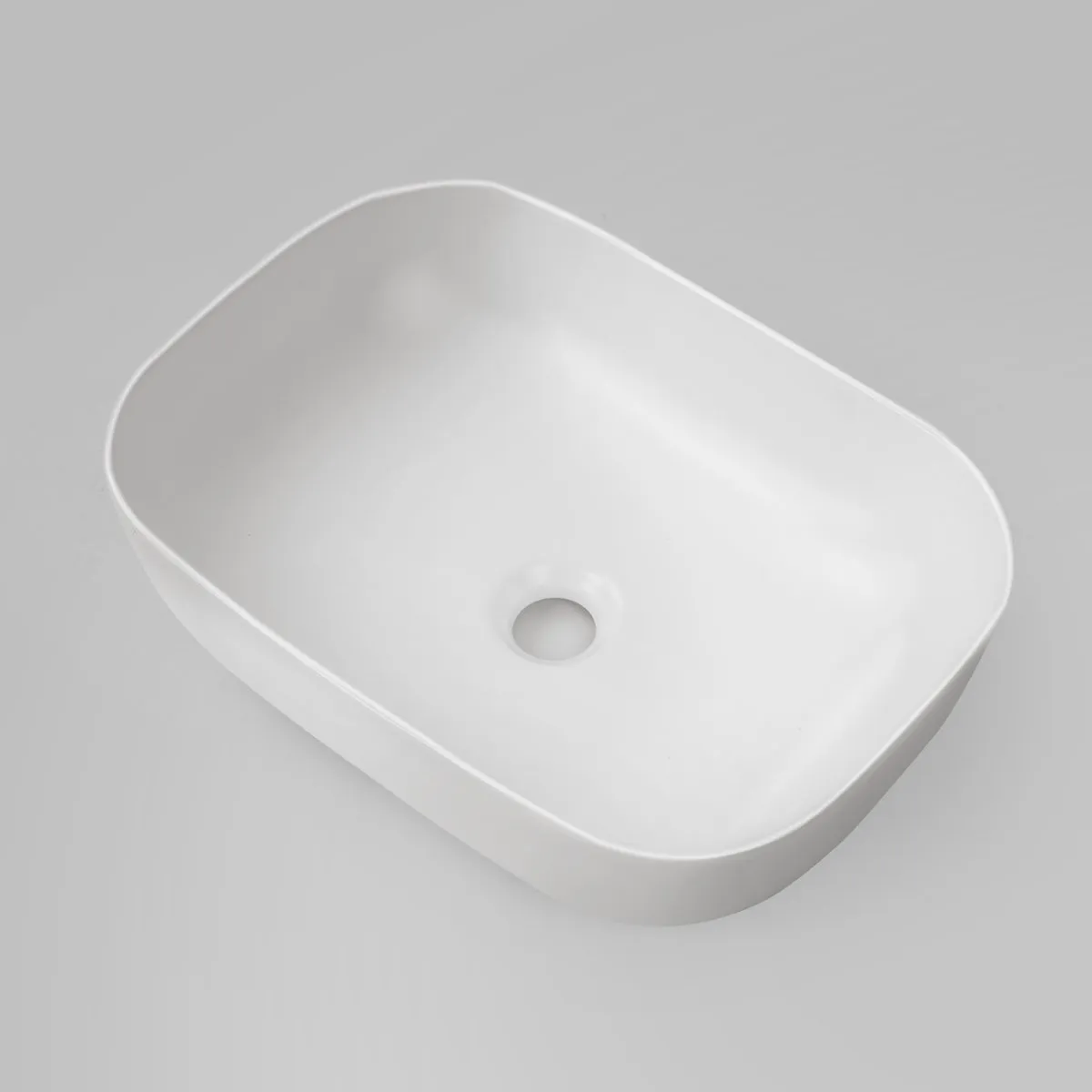 MICA 46 Above Counter Basin Matte White