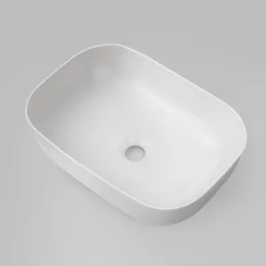 MICA 46 Above Counter Basin Matte White