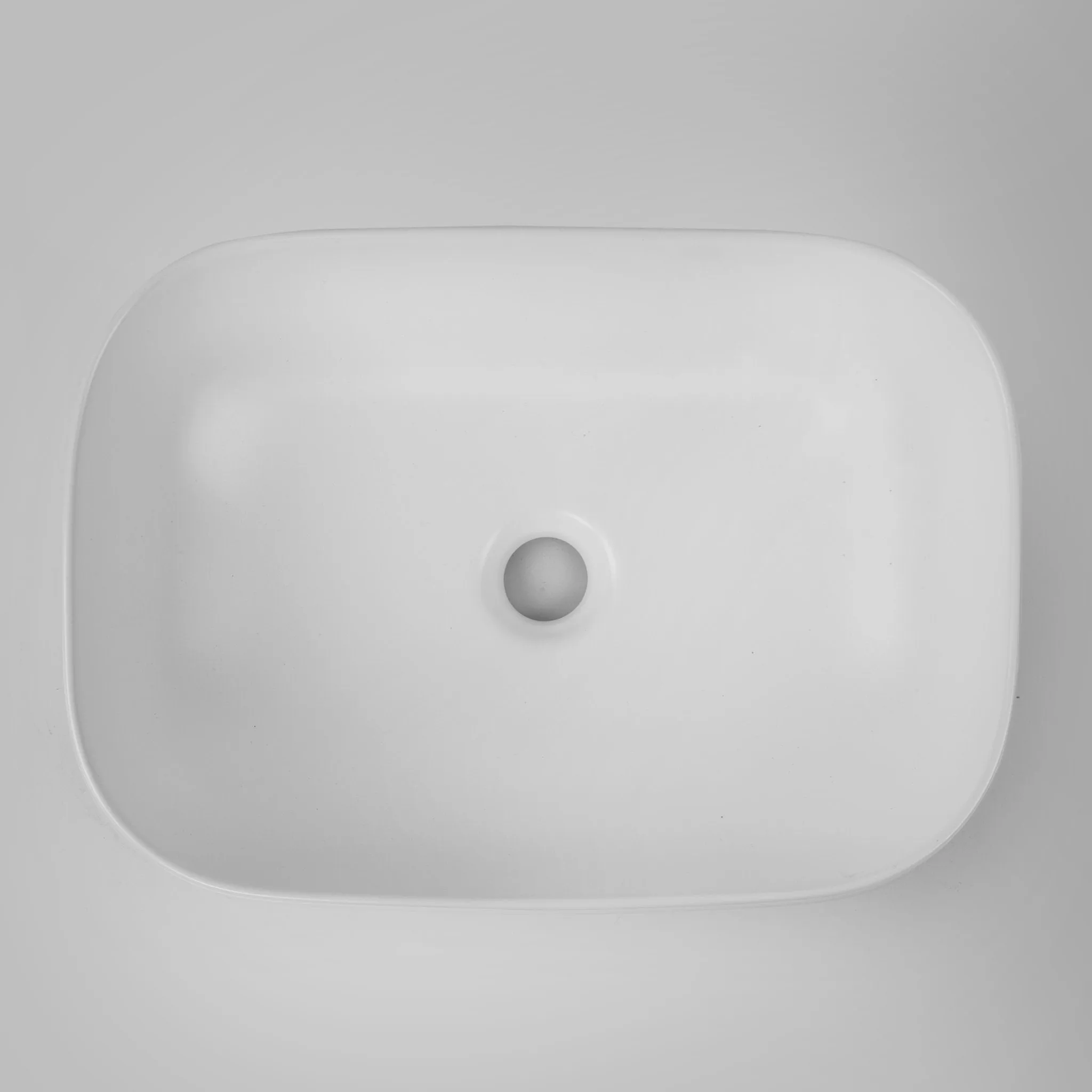 MICA 46 Above Counter Basin Matte White