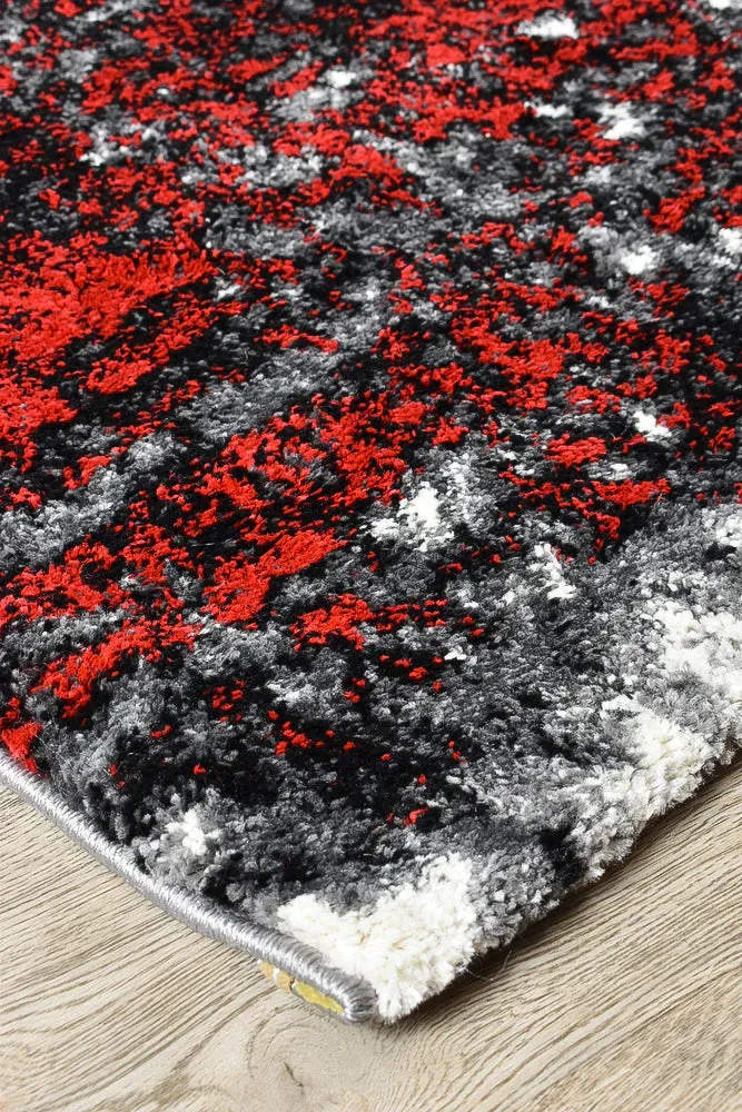Millard 651 White Red Rug by Austex