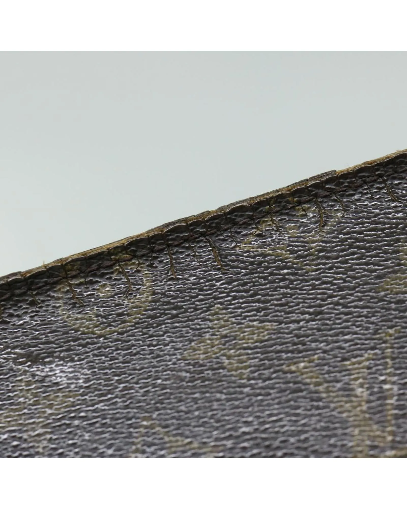 Monogram Canvas Clutch Bag with Authenticity Certificate