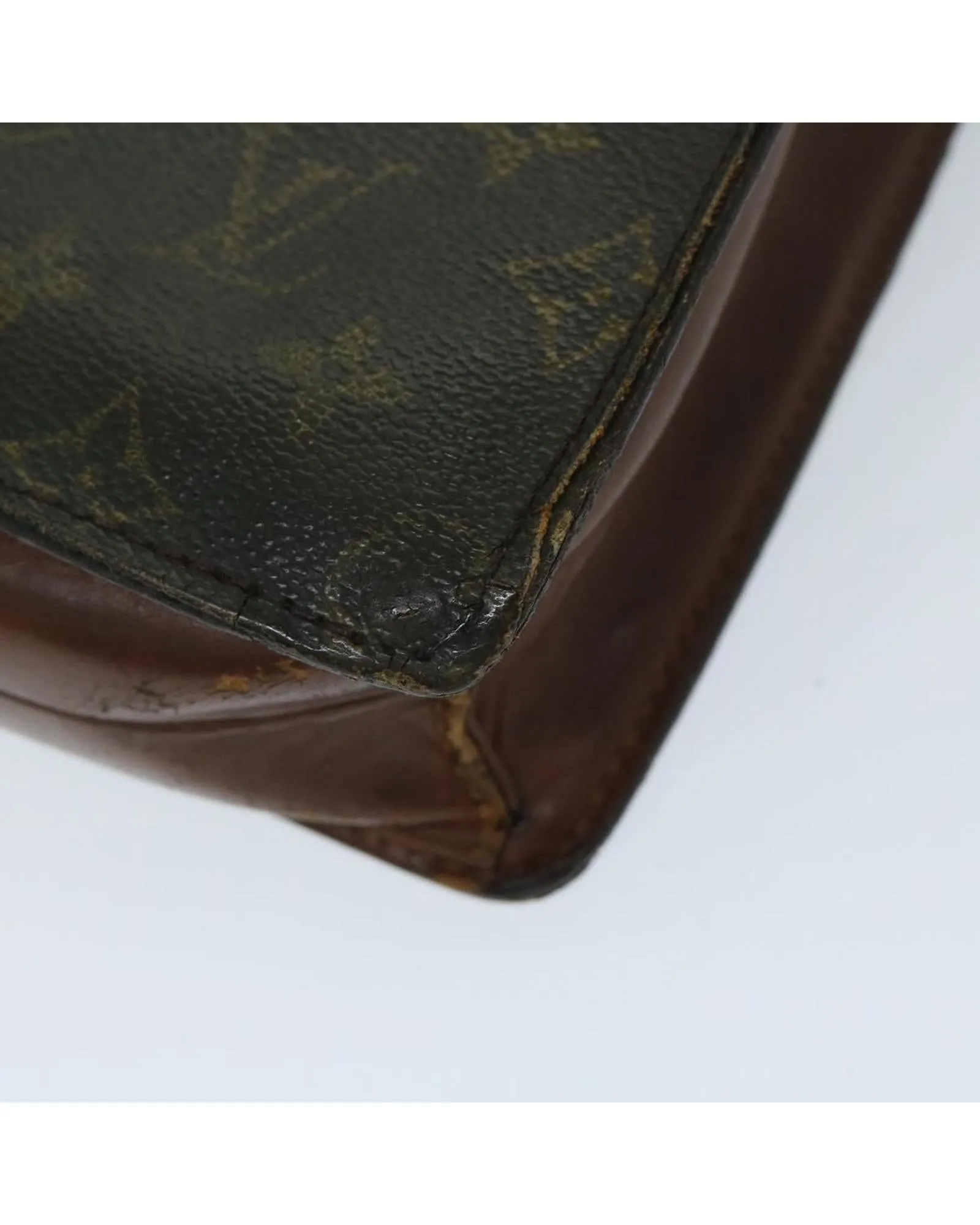 Monogram Canvas Clutch Bag with Authenticity Certificate