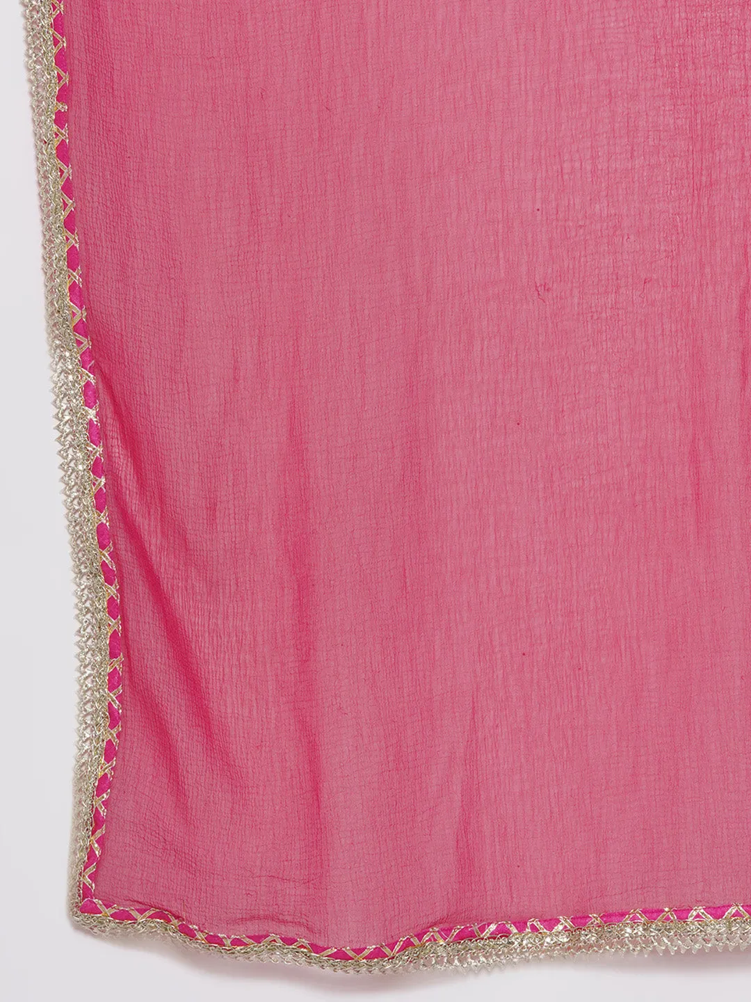 Navy Pink Cotton Printed Anarkali set For Women & Anarkali Sharara Kurta Set For Girl