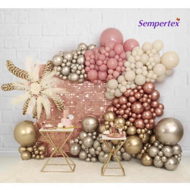 Reflex Champagne 30cm Balloons - Pack of 5
