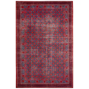 Revolution REL04 Red/Blue Rug