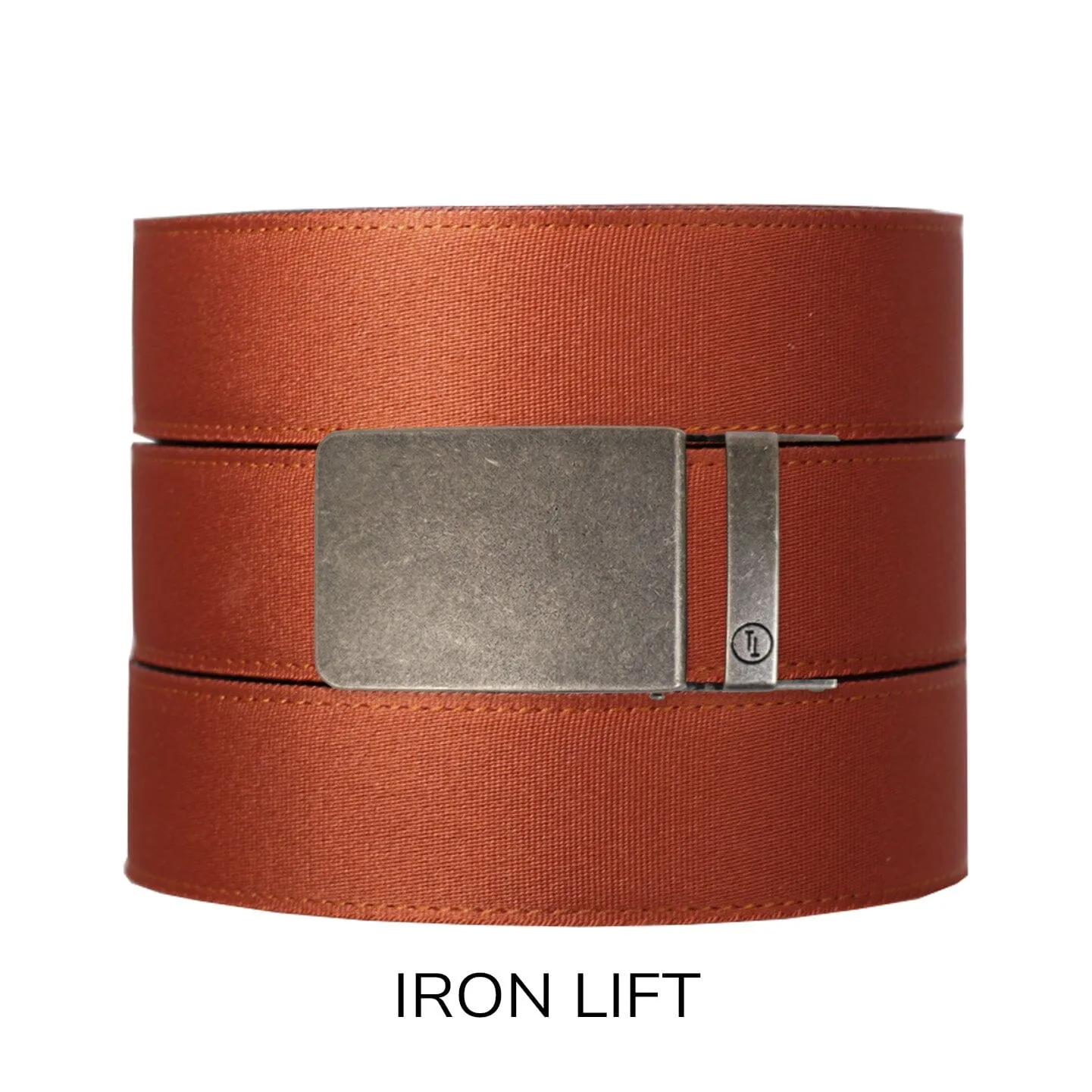 Rust Canvas  Ratchet Belt & Buckle Set