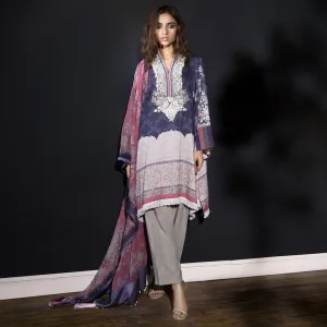 Sana Safinaz Muzlin Winter Collection 2018 – 7B