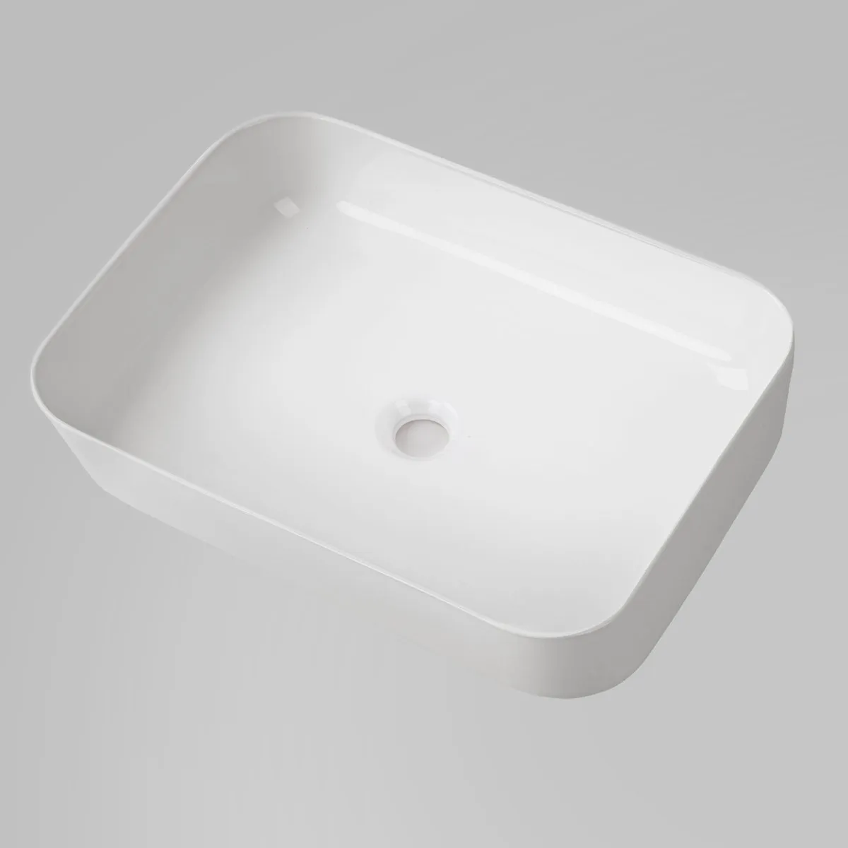 SEINE 50 Above Counter Basin Gloss White