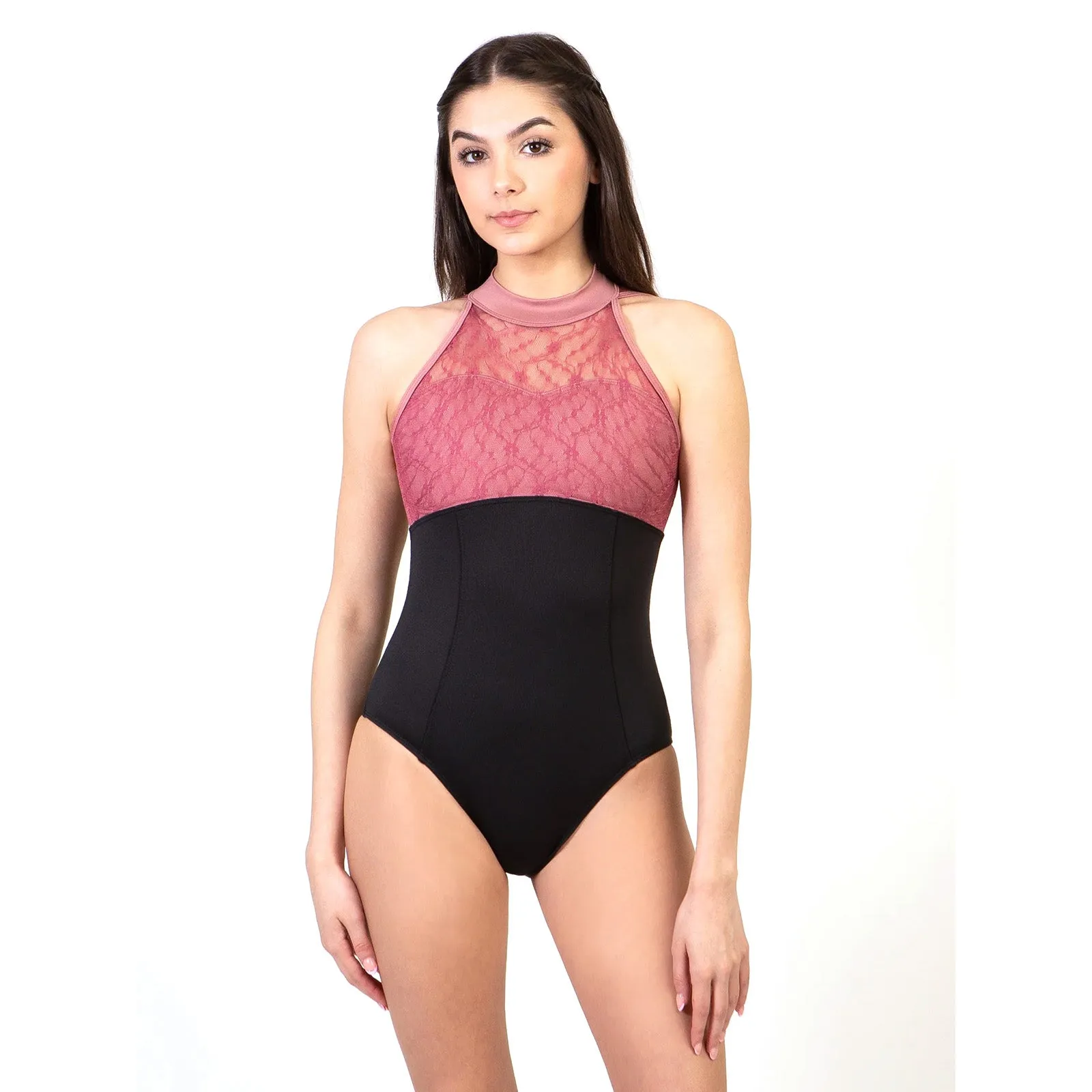Suffolk Adult Spring Chateau High Neck Leotard