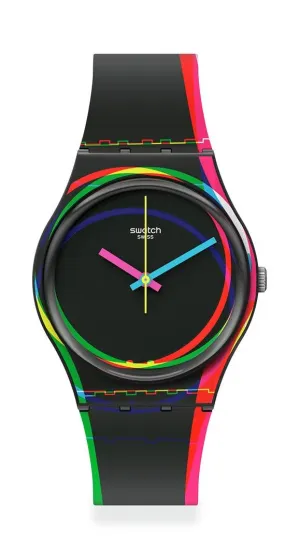 Sure, here is an optimized title for the product:

Stylish Swatch RED Shore Mens Watch with Durable Strap