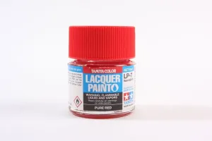 Tamiya 82107 LP-7 Pure Red Lacquer Paint 10ml TAM82107