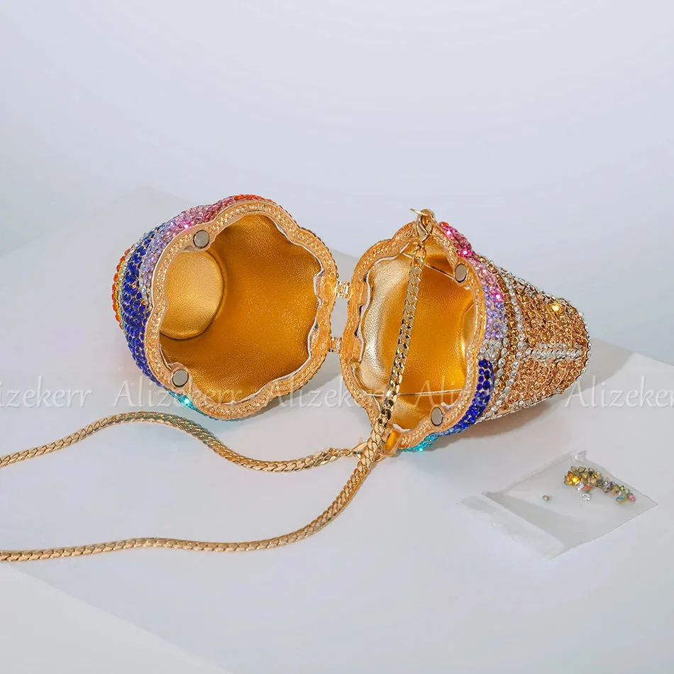 TEEK - Ice Cream Shaped Evening Clutch