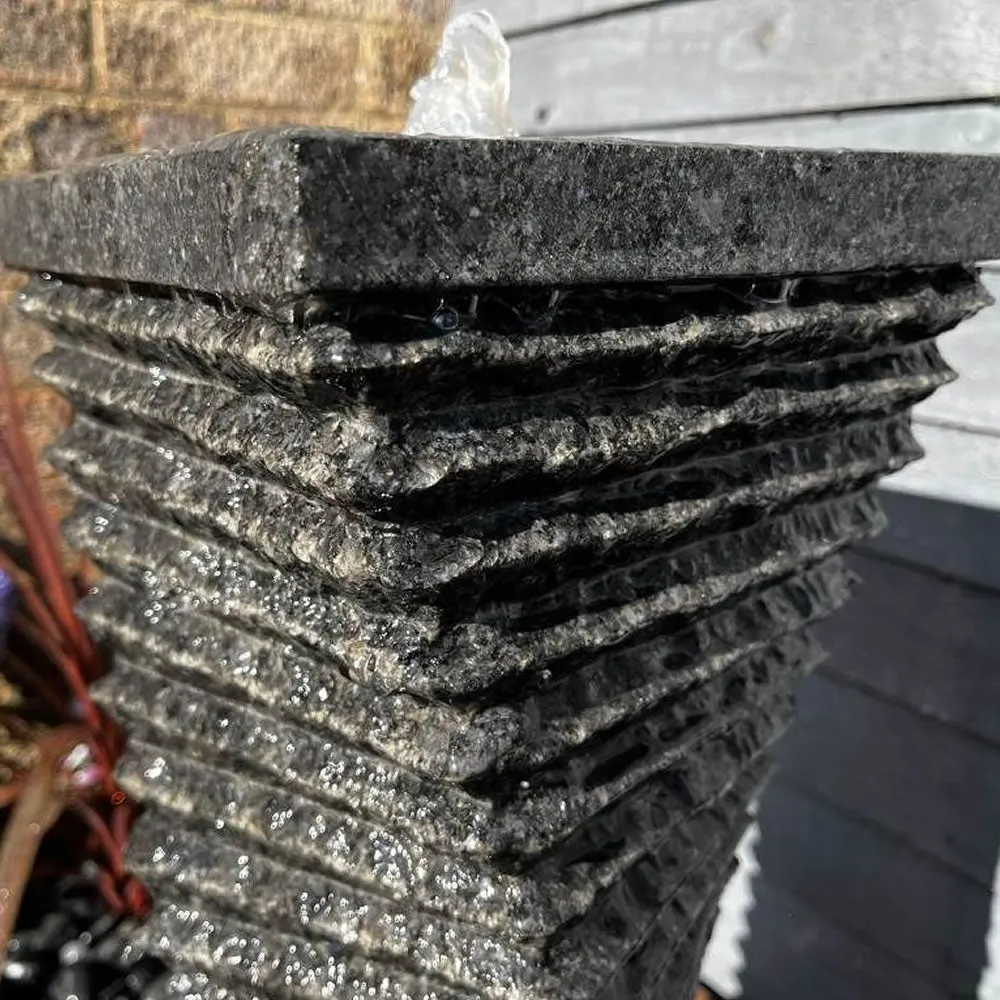 Tranquility Granite Twist 60cm Water Feature